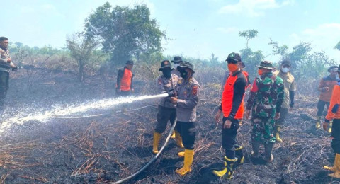 Polda Jambi Perkuat Penanganan Karhutla, Sinergi dan Strategi Pencegahan Terus Ditingkatkan